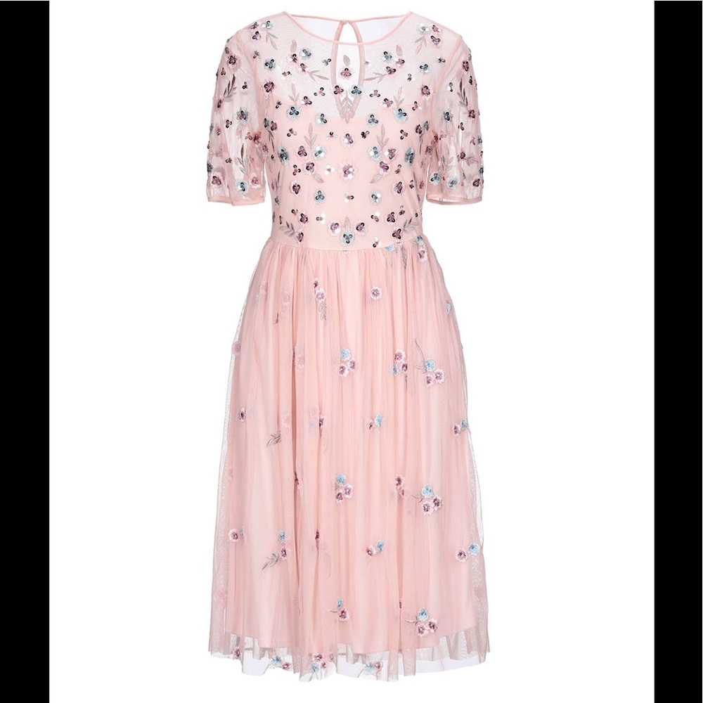 Vila short embellished dress
